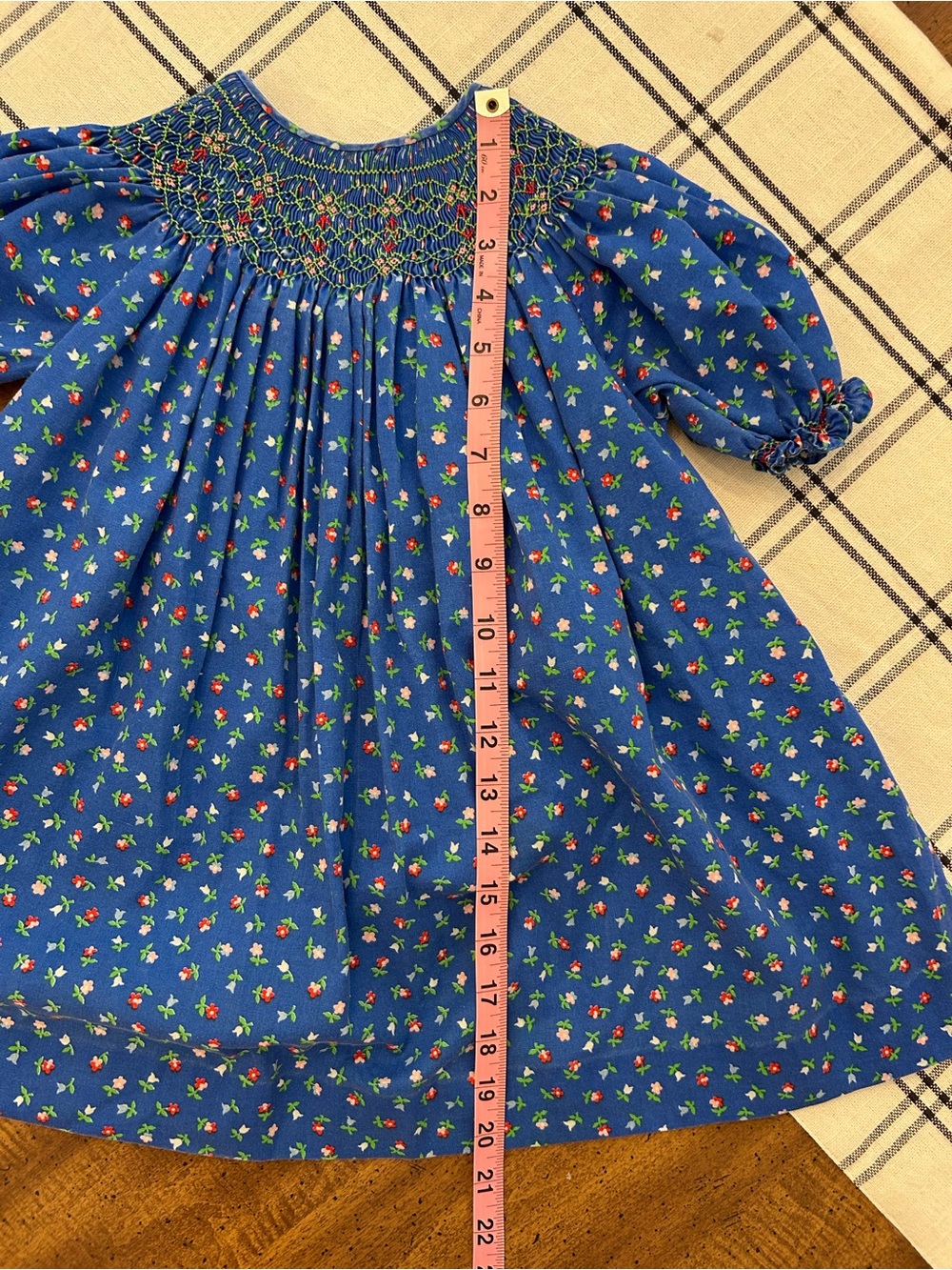 Vintage Smocked Bundle Toddler Girls Dresses 2T - Picture 13 of 16